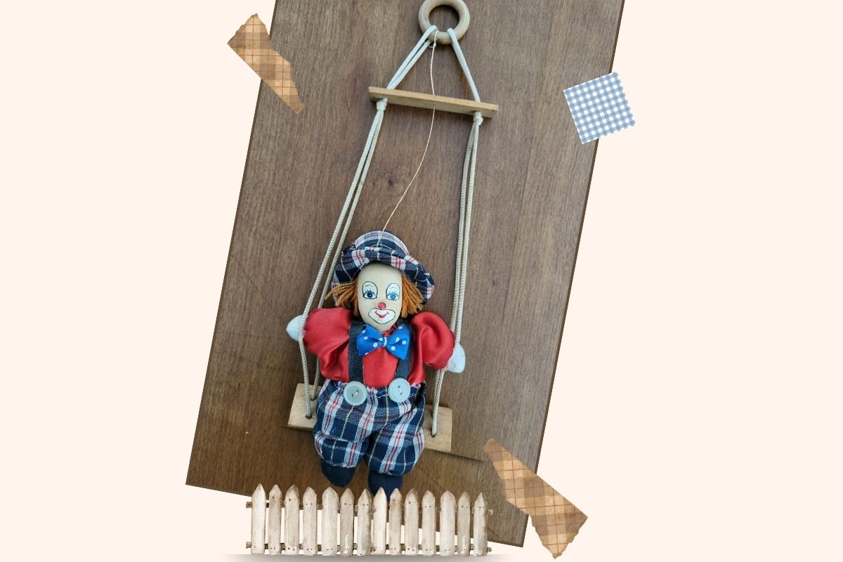 The Swinging Clown: Weighted Porcelain Dolls of the 1980s